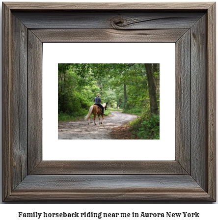 family horseback riding near me in Aurora, New York